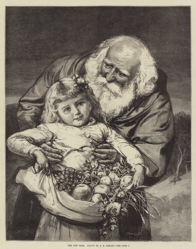 Yeni yıl by Alfred Edward Emslie